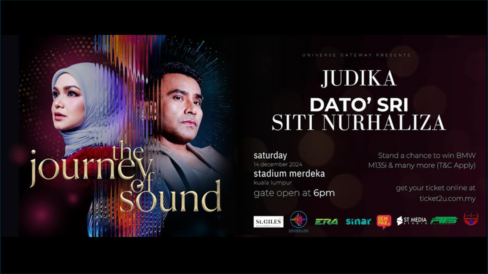 Siti Nurhaliza and Judika Concert gets Powered by Contmark